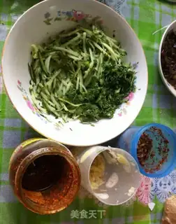 Make cold rice noodles step 4