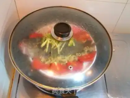 Make steamed bass step 11