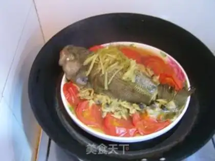 Make steamed bass step 12