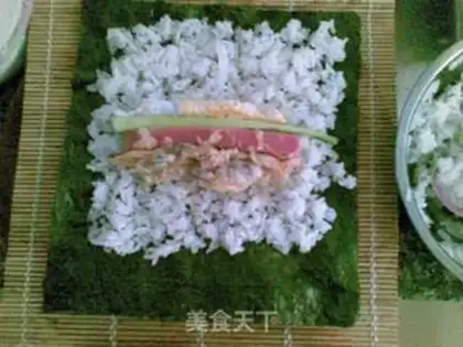 Make sushi step 3