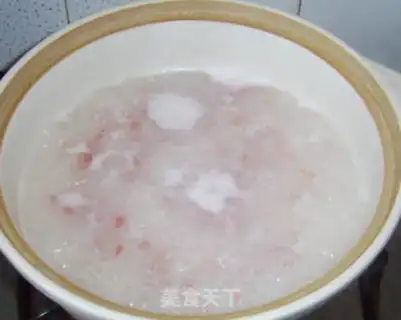 Make Preserved egg and sausage porridge step 6