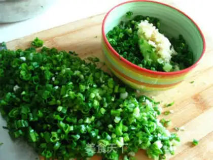 Make Chinese cabbage dumplings step 1