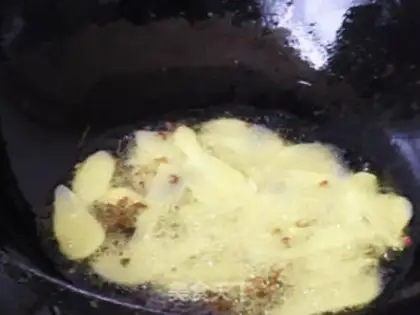 Make Jiang da Gu step 1