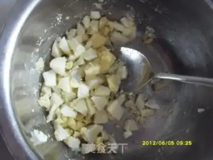 Make Pan-fried potato cake step 0
