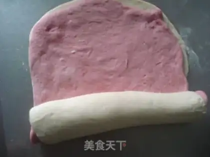 Make Two-color steamed buns step 7