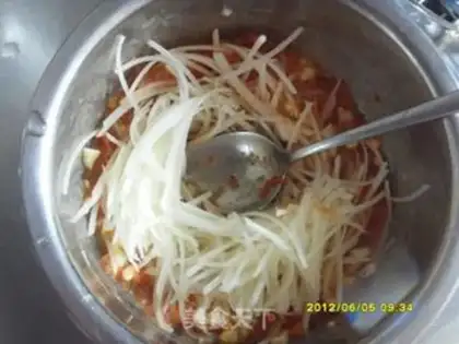 Make Pan-fried potato cake step 4