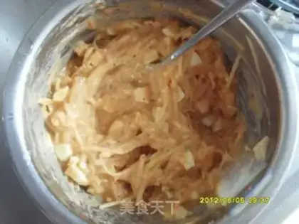 Make Pan-fried potato cake step 5