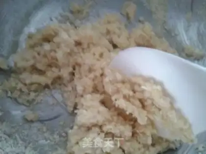 Make Bean dregs sesame cake step 6