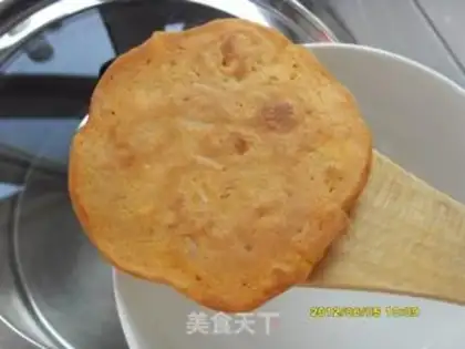 Make Pan-fried potato cake step 9