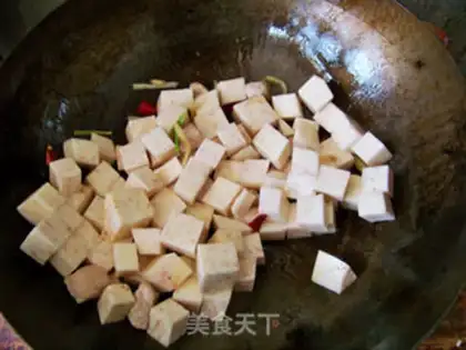 Make Gongbao taro step 5