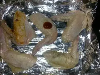 Make Honey chicken wings step 1