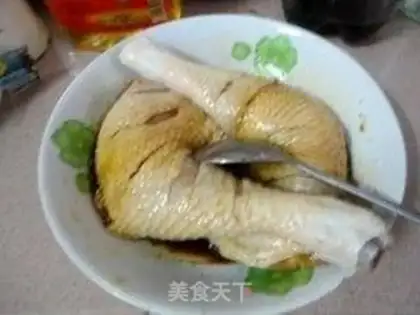 Make Microwave honey chicken legs step 2