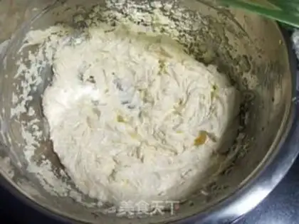 Make Grape cheese cake step 3