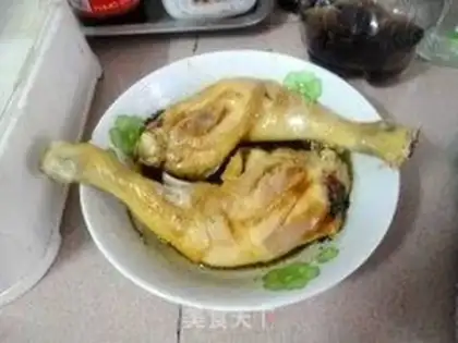 Make Microwave honey chicken legs step 6
