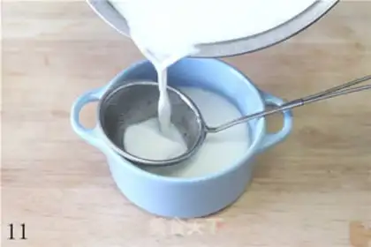 Make double skin milk step 10