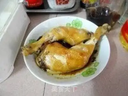 Make Microwave honey chicken legs step 7