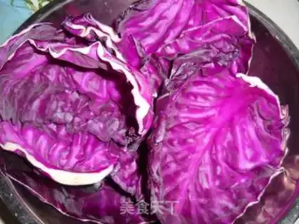 Make Cold red cabbage step 0