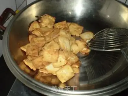 Make Shacha tofu step 6