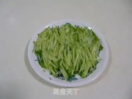 Make Korean cold noodles step 2