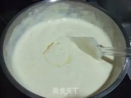 Make Whole egg sponge cake step 6