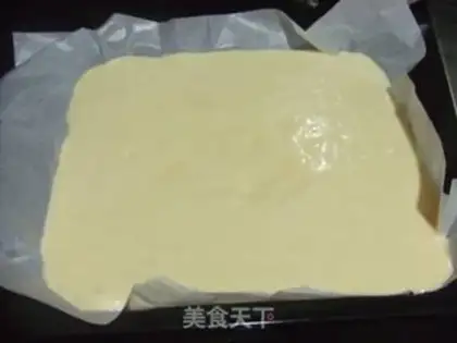 Make Whole egg sponge cake step 7
