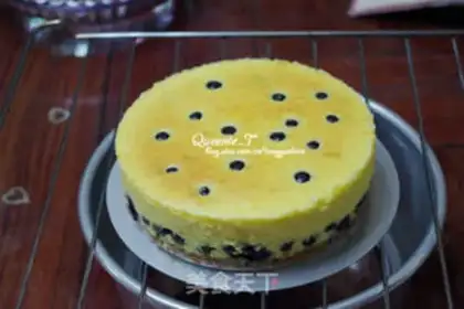 Make Blueberry cheesecake step 15