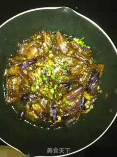 Make braised eggplant step 3
