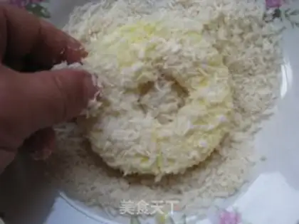 Make Fried apple rings step 3