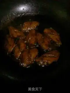 Make Cola honey chicken wings step 5