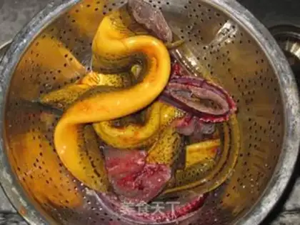 Make stir-fried rice field eel with fillet step 0