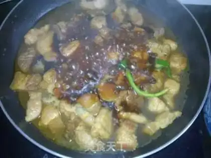 Make braised pork step 3