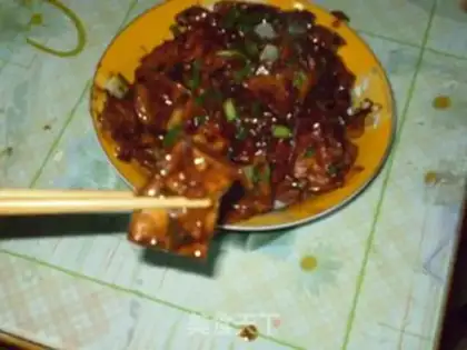 Make Shacha tofu step 15