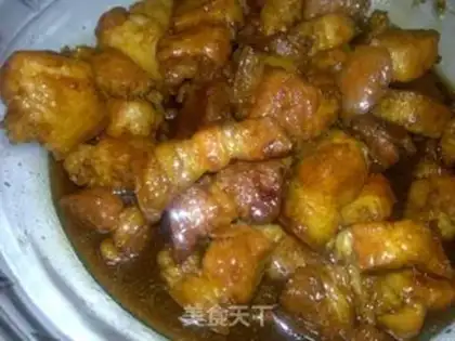 Make braised pork step 4