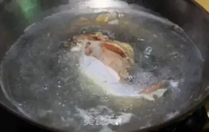 Make red oil pig tongue step 1