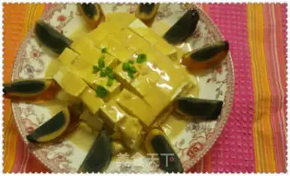 Make Preserved egg tofu step 8