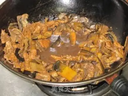 Make stir-fried rice field eel with fillet step 9