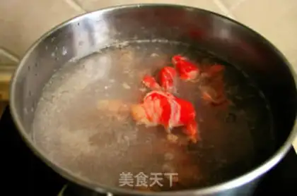 Make Home-cooked fat beef and mushroom step 1