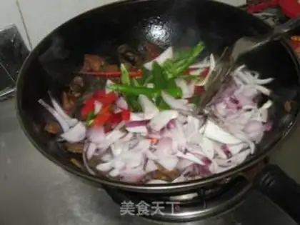 Make stir-fried rice field eel with fillet step 11