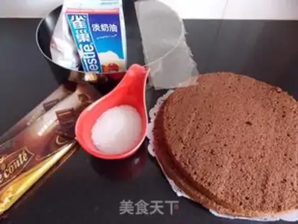 Make chocolate mousse cake step 0