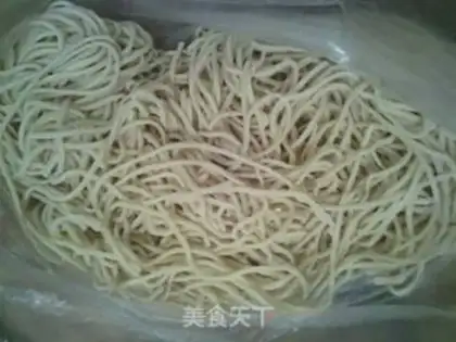 Make cold noodles step 0