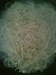 Make cold noodles step 2
