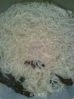 Make cold noodles step 3