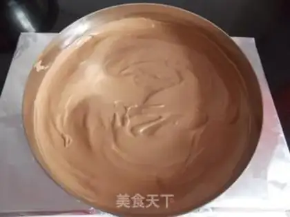 Make chocolate mousse cake step 5