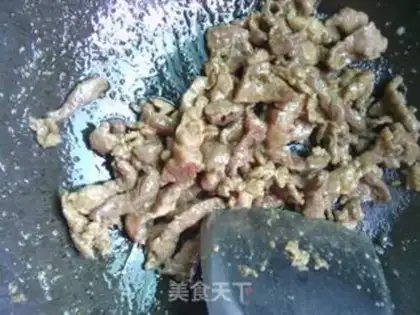 Make fish-flavored pork step 4