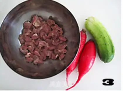 Make Sanding cumin meat step 2