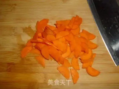 Make stir-fried melon skin step 3