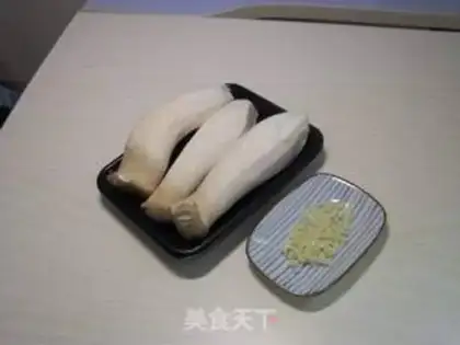 Make Mushroom with oyster sauce step 0