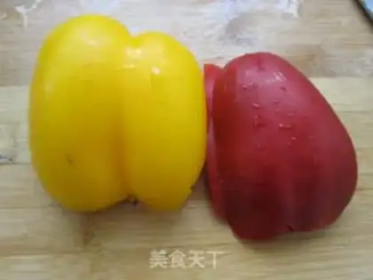 Make Tiger cabbage with colorful pepper step 3