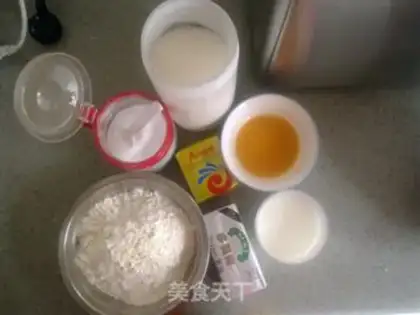 Make red bean bread step 0