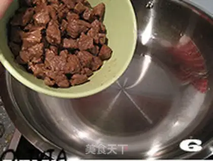 Make Sanding cumin meat step 5